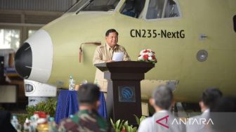 Prabowo Subianto Sebut Pesawat CN-235 Diminati Negara Lain