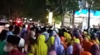 Jamaah Habib Yusuf Alkaf, Tersangka Kasus Pencabulan, Minta Maaf Telah Kepung Polres Pamekasan