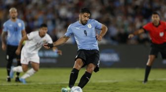 Hasil Uruguay vs Venezuela: Suarez hingga Cavani Cetak Gol, La Celeste Menang 4-1