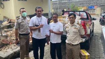 Penyelundupan Ribuan Burung Ilegal ke Jakarta Digagalkan Petugas KSKP Bakauheni