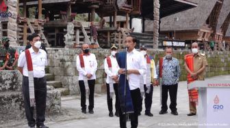 Sempat Dikelilingi Rumah Modern Sebelum Direvitalisasi, Jokowi Mau Kawasan Huta Sillagan Jadi Tempat Wisata Berkelas