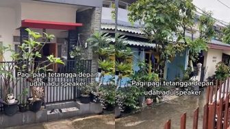 Kesal Dua Tetangga Adu Speaker Pagi-pagi, Cowok Ini Balas Pakai Lagu Shopee COD
