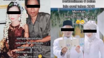 Viral! Beda 12 Tahun, Guru SD Nikahi Mantan Murid, Kisahnya Tuai Perdebatan Warganet