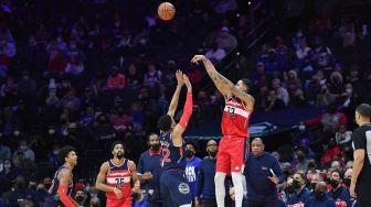 Hasil NBA: Kyle Kuzma Bawa Wizards Hentikan Rentetan Kemenangan Sixers