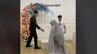 Viral Rahasia di Balik Pemotretan Prewedding, Tinggi Badan Calon Pengantin Wanita Jadi Sorotan