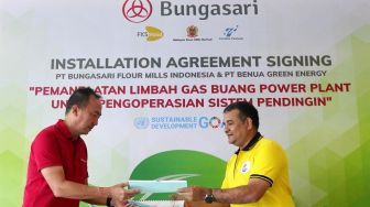 Komitmen Bungasari Menuju SDGs dengan Pemanfaatan Limbah Gas Buang