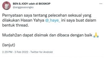 Visinema Siap Sediakan Konseling Psikis bagi Korban Pelecehan Hasan Yahya