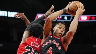 Hasil NBA: Lewat Overtime, Toronto Raptors Taklukkan Chicago Bulls Berkat Aksi Scottie Barnes