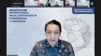 Dialog Dengan 20 Kedubes di Indonesia, Stafsus Presiden Bahas Soal Koordinasi Sertifikasi Jaminan Produk Halal