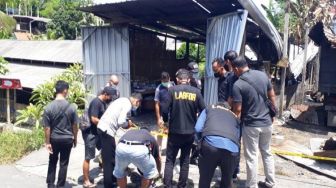 Fakta Baru Kebakaran Gudang Rongsokan Gianyar, Diduga Disengaja