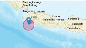 BREAKING NEWS! Gempa Magnitudo 5,5 Guncang Banten, Titiknya di Bayah Lebak