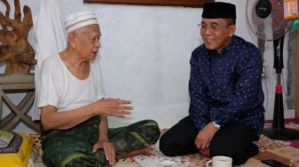 Usai Terpilih Jadi Ketua DPD Demokrat DKI Jakarta, Mujiyono Bersafari Politik Sowan ke Sesepun NU di Lubang Buaya