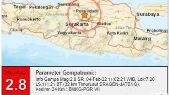 Deretan Komentar Mengejutkan dari Warga Sragen Usai Diguncang Gempa Magnitudo 2,8