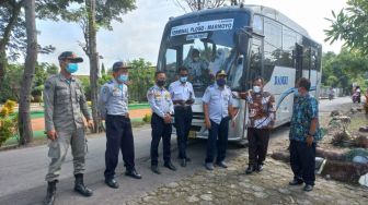 Dishub Jombang Tambah Rute Bus DAMRI Lewat Utara Sungai Brantas, Tarinya 5 