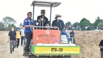 Menteri Pertanian Siapkan Kawasan Integrated Farming di Sidrap