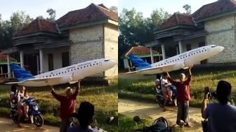 Pemuda Madura Berhasil Terbangkan Minatur Pesawat Garuda, Tuai Pujian Menteri BUMN: Keren Puol!