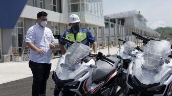 Jurnalis Asing MotoGP Terkesan dengan Honda ADV 150 Buatan Indonesia, Bermimpi Bisa Diboyong Ke Negaranya