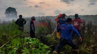 Waspada, Terpantau Titik Api di 10 Lokasi di Kubu Raya