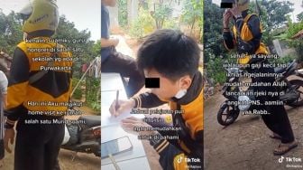 Perjuangan Guru Honorer Ini Bikin Publik Terenyuh, Telaten Home Visit Demi Ajak Muridnya Masuk Sekolah