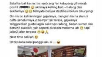 Viral Pasien Covid-19 Tak Bisa Masuk Bali, Putuskan Jalan-jalan di Malang Tuai Kecaman