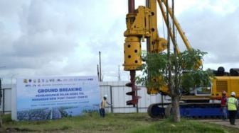 Kementerian PUPR Groundbreaking Akses Tol Makassar New Port