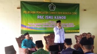 Kuatkan Sumber Daya Manusia, ISNU Kanor Gelar Pelatihan