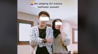 Pegang Baju Doi Saat Foto Bareng, Perempuan Ini Malah Ditegur Cowoknya: Nyesek, Sakit Banget