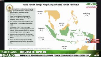 Rasio Jumlah TKA di Indonesia 1:2.880, Sementara di Negara Tetangga Jumlahnya Segini