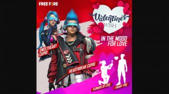 Cara Mendapatkan Prince Pink Bundle di Event Valentine's Wish Free Fire