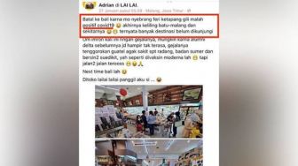 Pasutri Covid-19 Jalan-jalan di Malang Diduga dari Samarinda, Kombes Pol Ary Fadli: Jika Benar, Kami akan Jemput