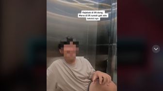 Adik Kakak Terjebak di Lift Rumah, Warganet Malah Sibuk Adu Nasib Paling Miskin