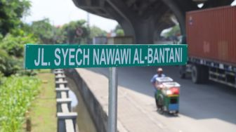 Diresmikan Wapres Ma'ruf Amin, Nama Jalan Cakung-Cilincing Berganti Jadi Jalan Syech Nawawi Al-Bantani