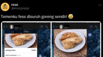 Order Pisang Goreng Via Ojol, Warganet Langsung Syok Pas Lihat Bentuknya