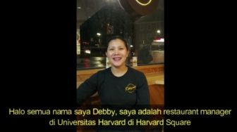 Wanita Cantik Asal Indonesia Jadi Manajer Restoran di Universitas Harvard, Omzetnya Tembus Rp 70 Juta per Hari