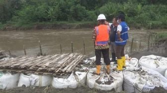 Penyebab Banjir di Jalur Utama Jombang-Kediri Karena Tanggul Kali Konto Jebol 50 Meter