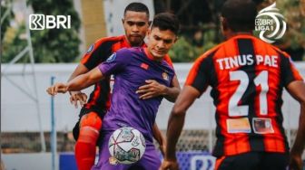 Liga 1: Persik Kediri Tahan Imbang Persipura Tanpa Gol