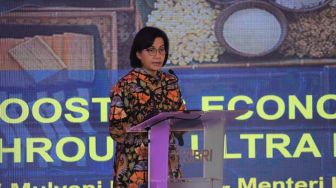 Menkeu Sri Mulyani Cerita Soal Proyek IKN hingga Jalan Tol Trans Sumatera di Forum Bisnis Indonesia-Singapura