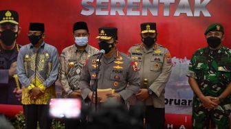 Minimalkan Fatalitas di Tengah Lonjakan Kasus Omicron, Kapolri Jenderal Listyo: Ingatkan Keluarga dan Tetangga Vaksin