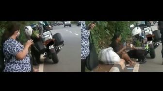 Polri Bagi Video Kebaikan Polisi Beri Makanan ke Pemulung, Publik: Ini Oknum?