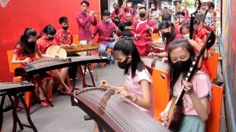 China Town Pontianak Hadirkan Pertunjukan Musik Tradisional untuk Tarik Wisatawan