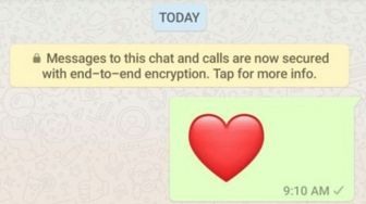 Waduh! Kirim Emoji Hati Merah Pakai WhatsApp di Arab Saudi Bisa Bikin Pengguna Masuk Penjara