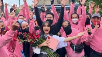 Rayakan Valentine, Thariq Halilintar Utus Pasukan Ojol untuk Fuji