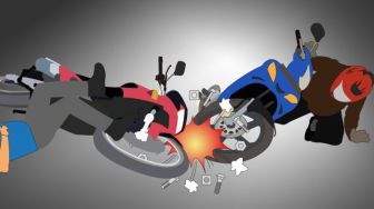 Adu Banteng, Dua Pemotor di Tangerang Meninggal Dunia