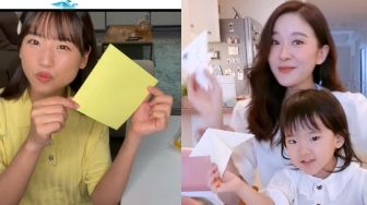 Viral Tiga Influencer Jepang Ramai-ramai Ikut Edo Origami Challenge, Apa Sih Itu?