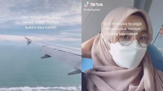 Cewek Terbang dari Malaysia ke Jogja Cuma Demi Nonton Kukira Kau Rumah, Warganet Debat