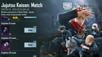 PUBG Mobile Kolaborasi dengan Jujutsu Kaisen, Bawa Skin Eksklusif