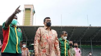Komitmen Bobby Nasution Benahi PSMS, Stadion Teladan Bakal Direnovasi Total