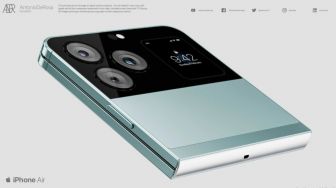 Bocoran Desain iPhone Layar Lipat Apple, Mirip Samsung Galaxy Z Flip 3