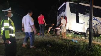 Seruduk Bus Rombongan Peziarah di Lamongan, Sopir Truk Ditetapkan Tersangka