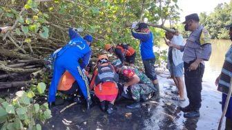 Jenazah Made Toka Ditemukan Tersangkur di Akar Mangrove Tabanan